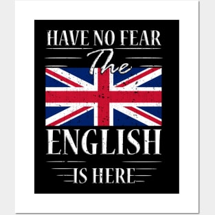 Have No Fear The English Is Here Posters and Art